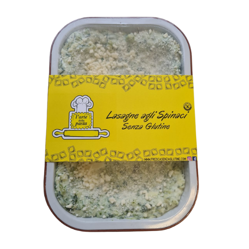 Lasagne agli Spinaci - Senza Glutine